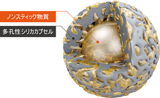 エンキャプレーション技術の基本構造図